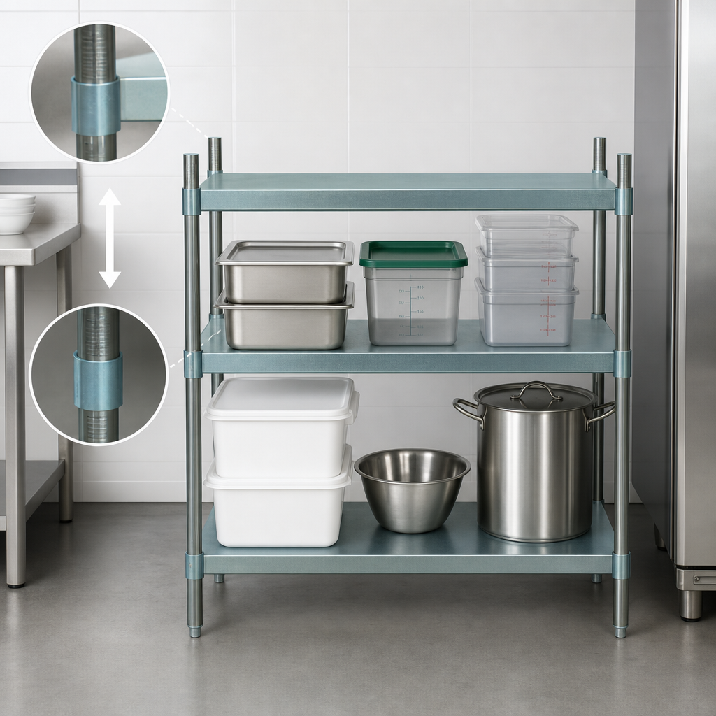 Two Adjustable Shelves