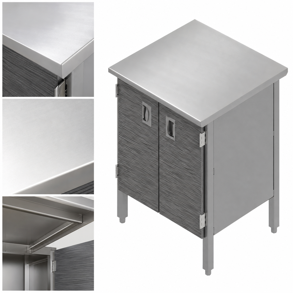 16-Gauge Stainless Steel Flat Top