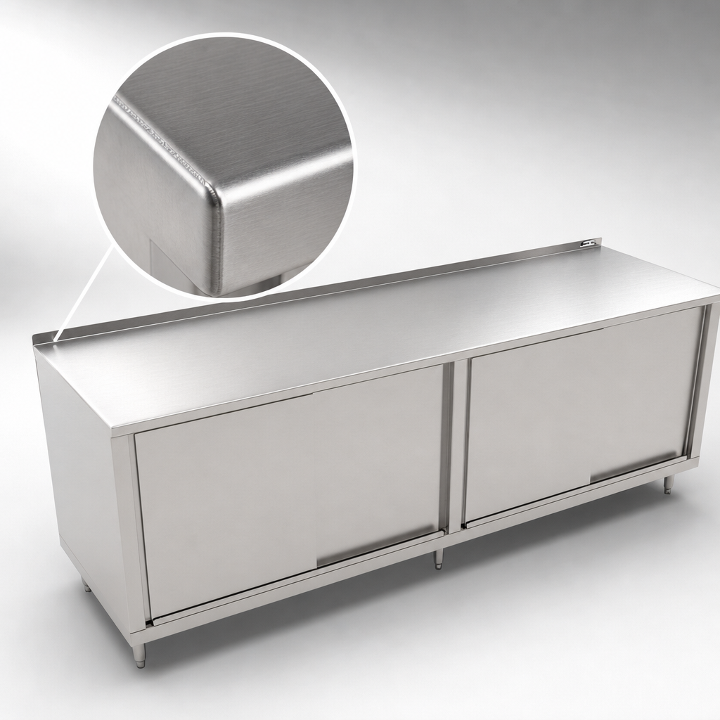 14-Gauge Type 300 Stainless Steel Top