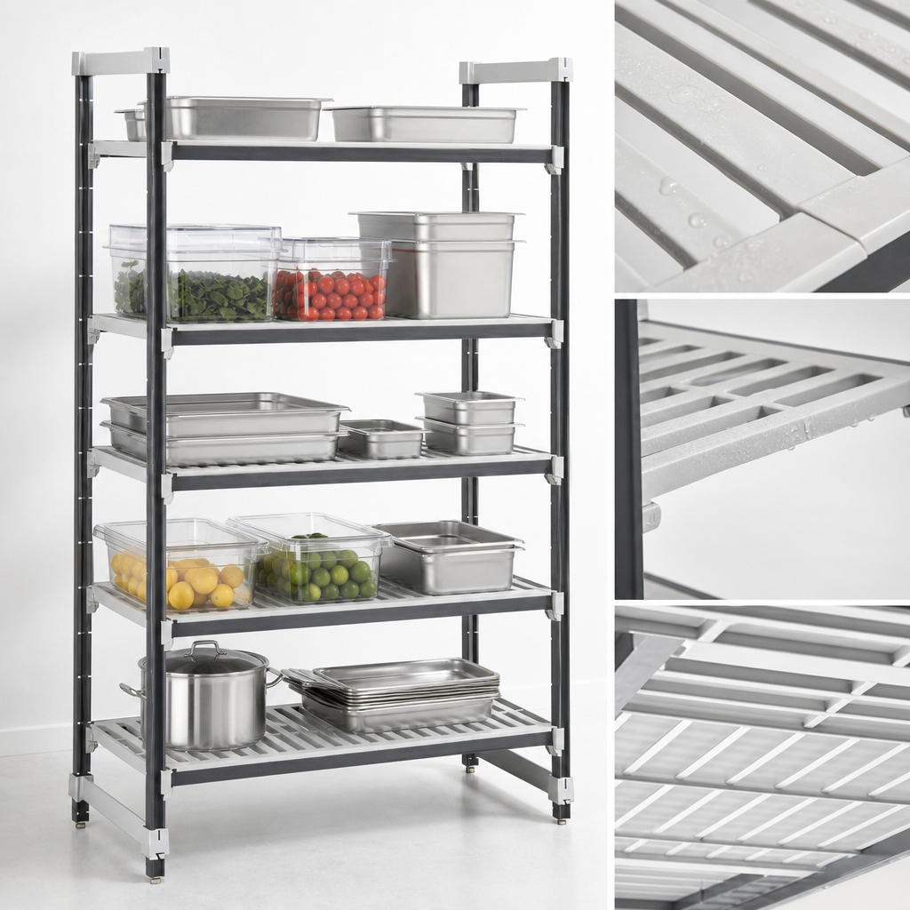 Vented Reinforced Shelf Plates