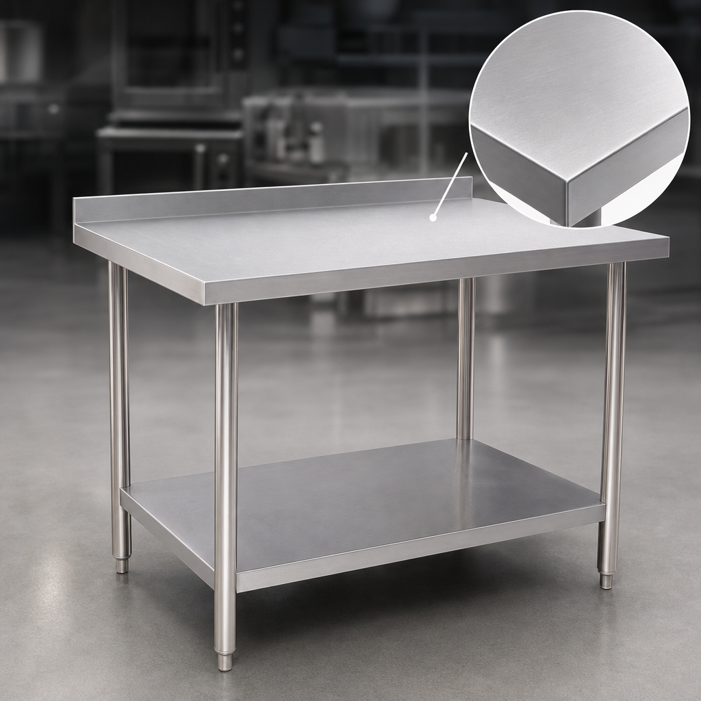 18-Gauge 18/430 Stainless Steel Top