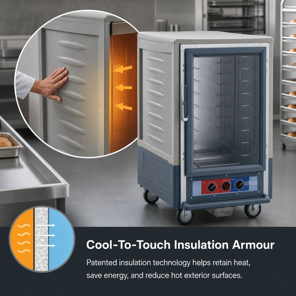 Cool-To-Touch Insulation Armour