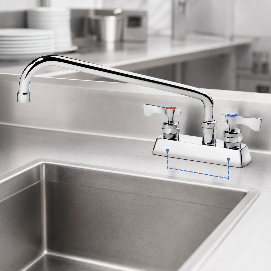 4-Inch Center Deck Mount
