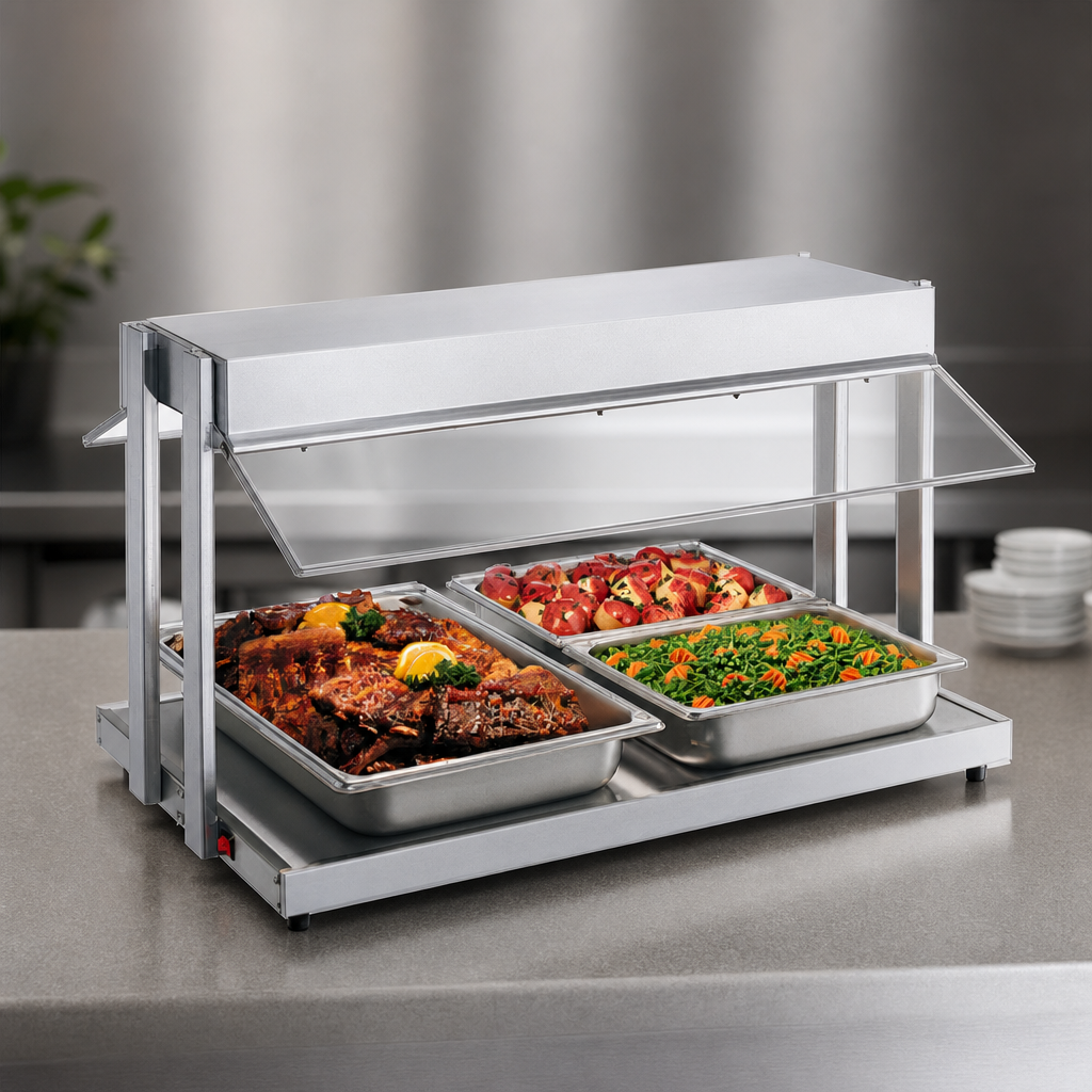 Buffet-Style Sneeze Guards