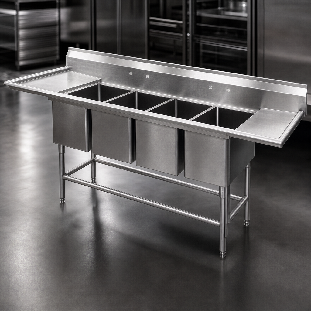 Heavy-Duty Stainless Steel Construction