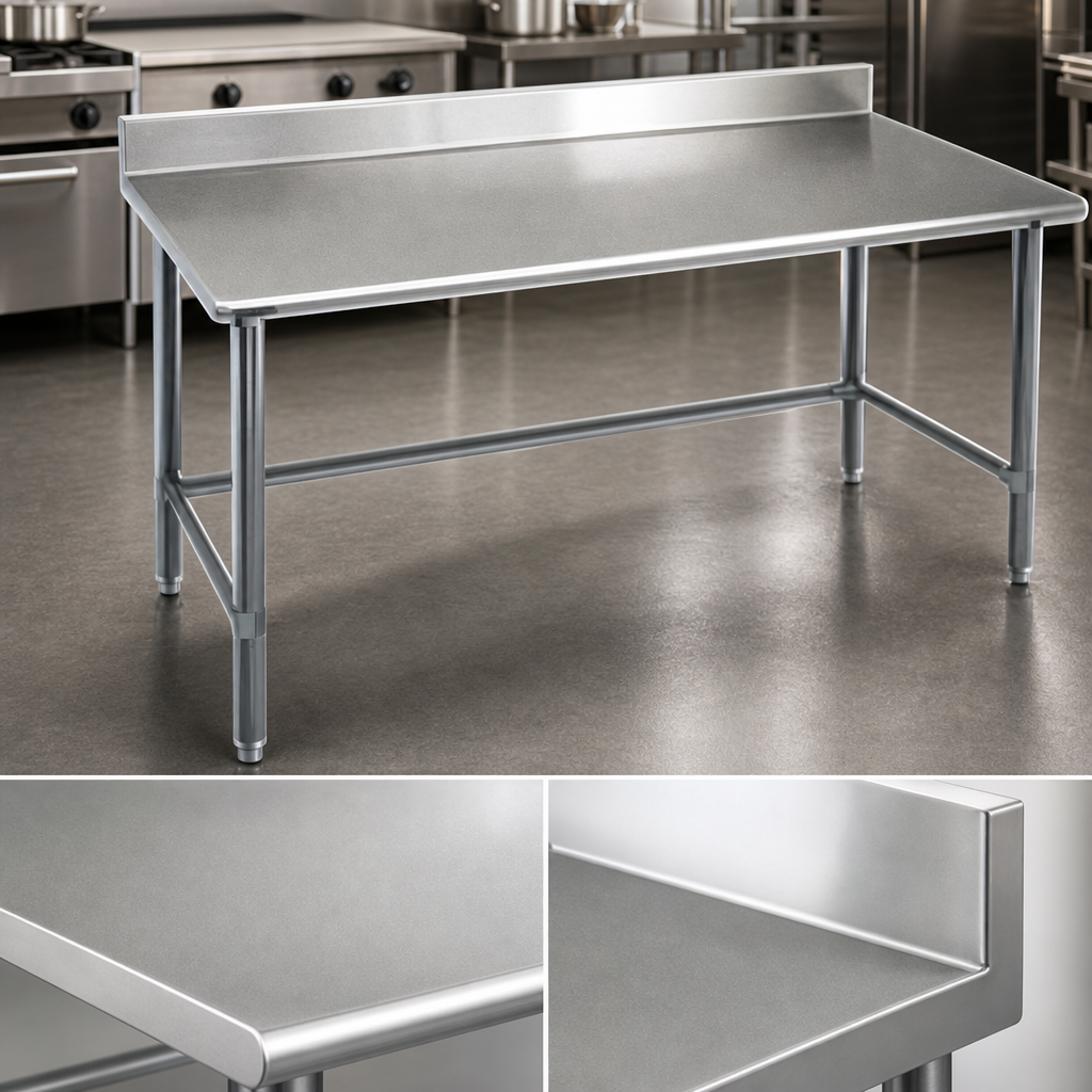 16-Gauge 300 Series Stainless Steel Top