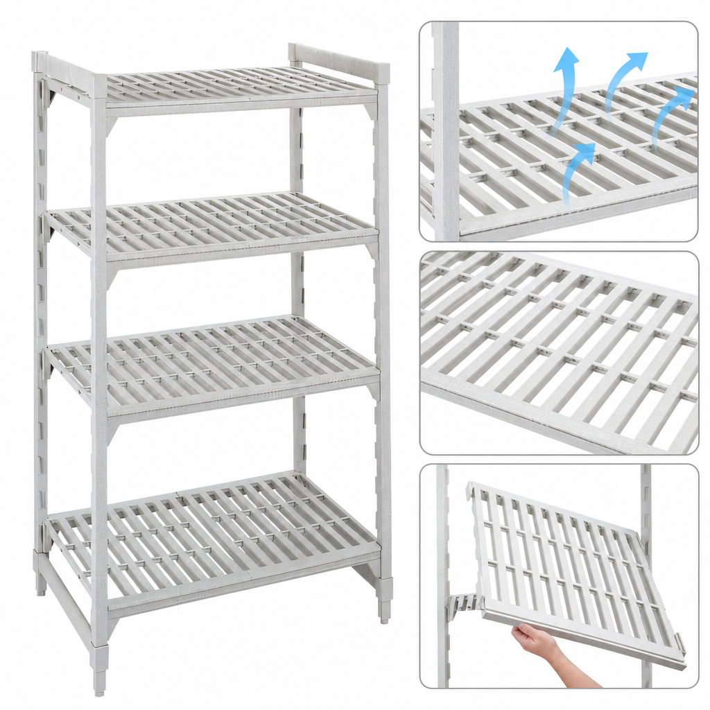 Vented Polypropylene Shelf Plates