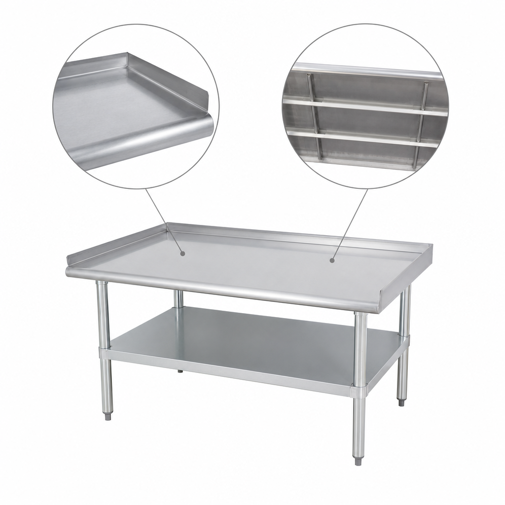Reinforced Stainless Steel Top