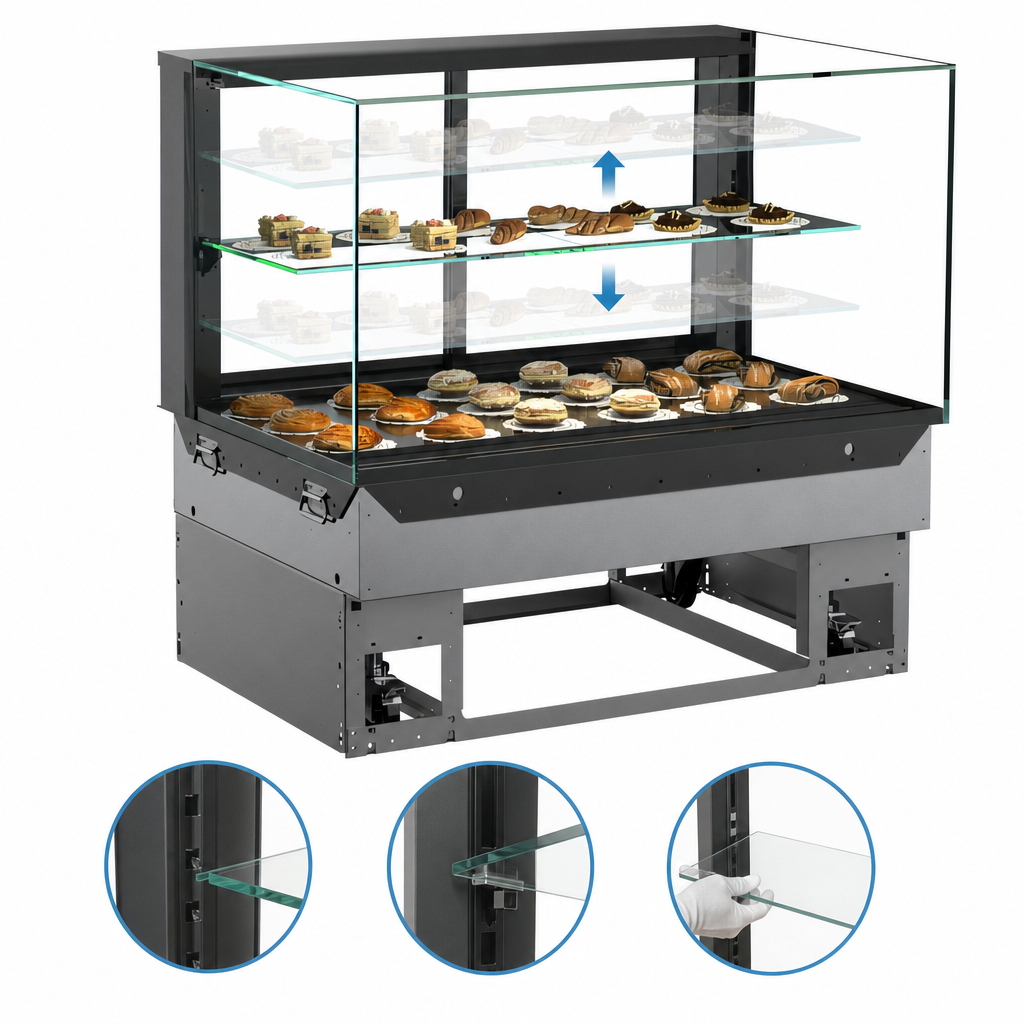 Adjustable Glass Shelf