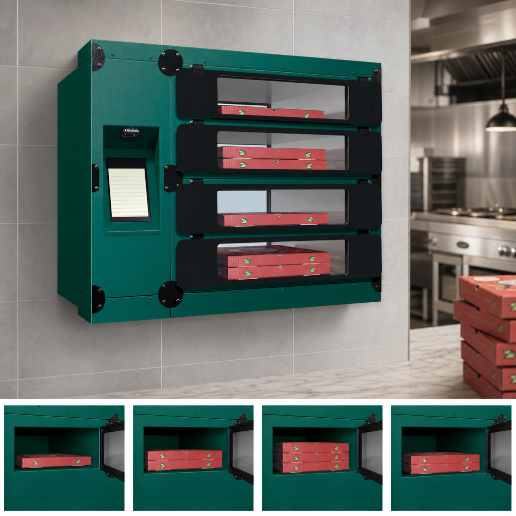 Four Individual Lockers