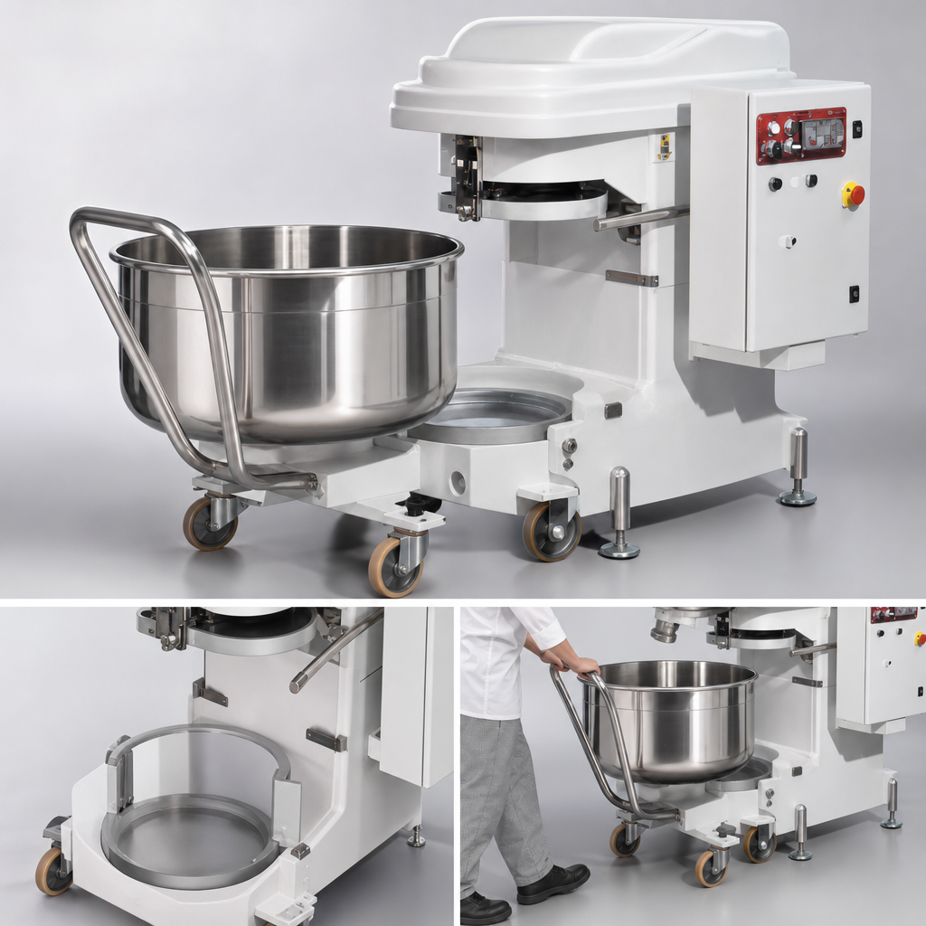 Removable Stainless Steel Bowl