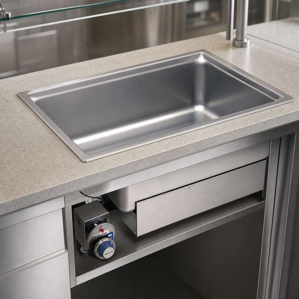 Built-In Bottom-Mount Design