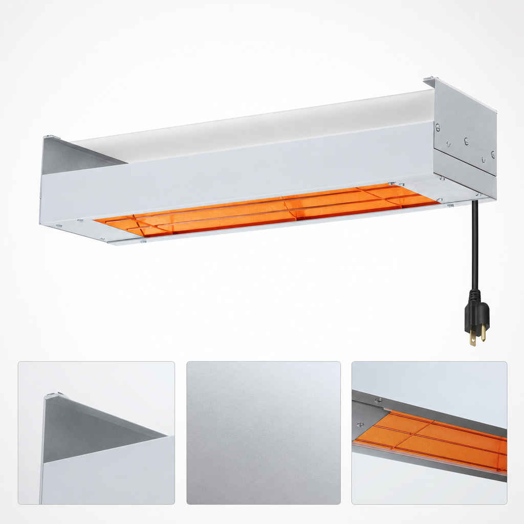 Clear-Anodized Aluminum Housing