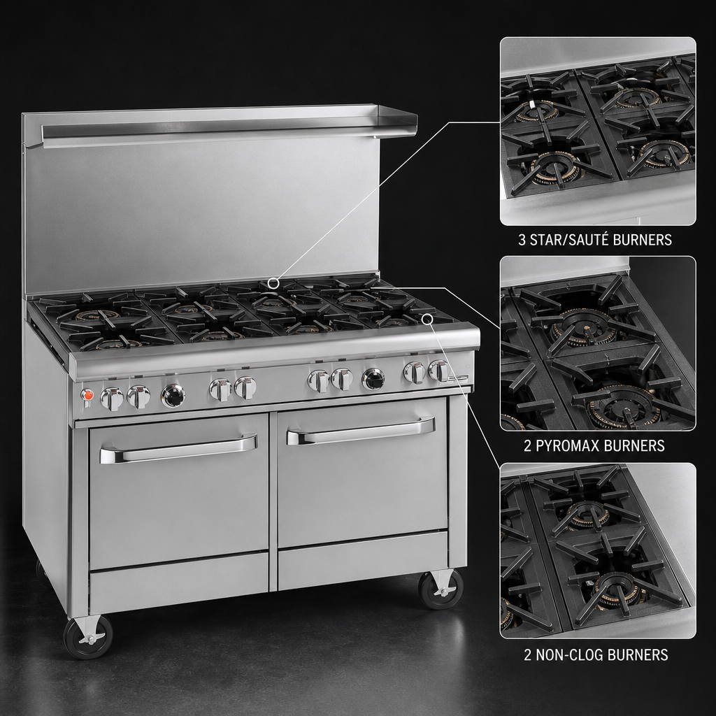 7-Burner Open Top