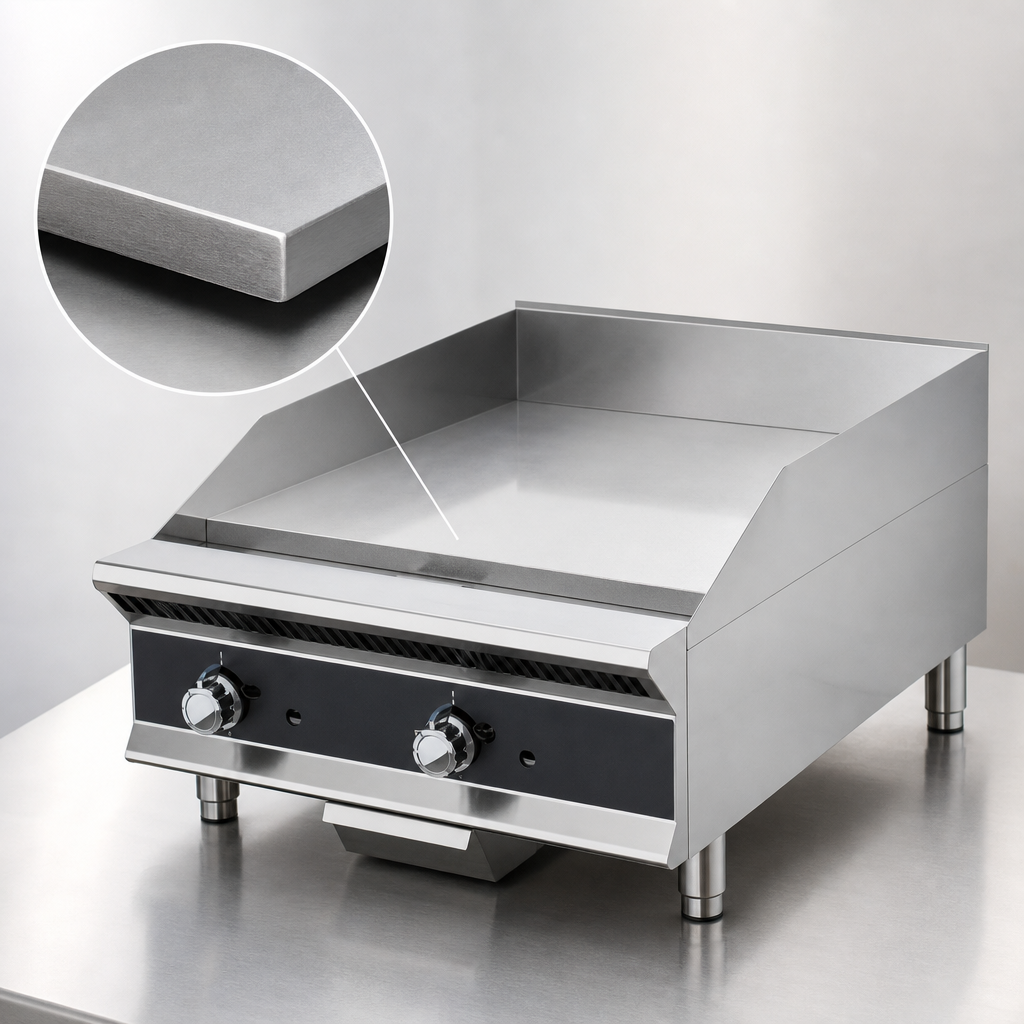 1-Inch Steel Griddle Plate