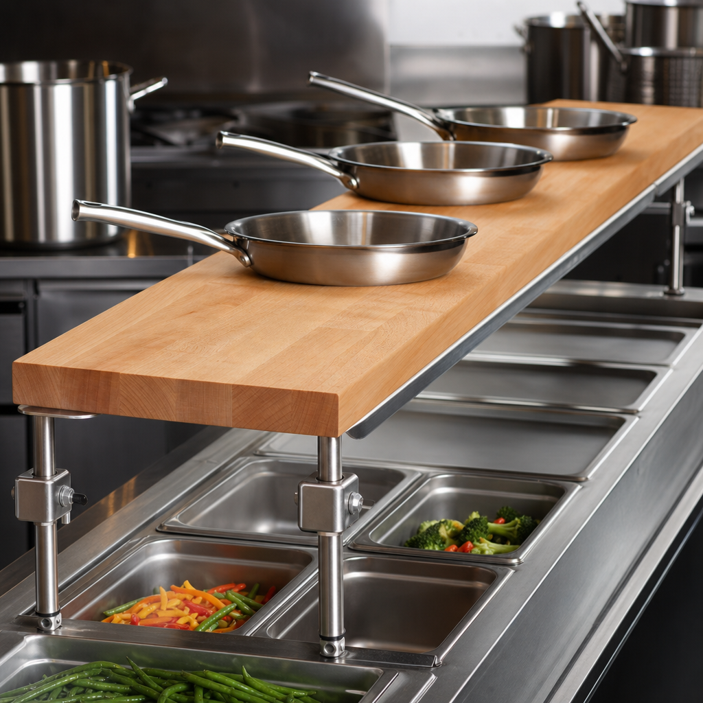 Large Steam Table Surface
