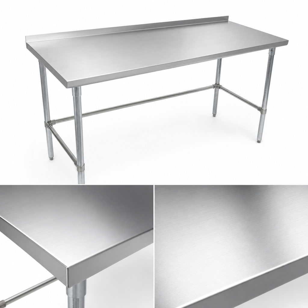 16-Gauge 300 Series Stainless Steel Top