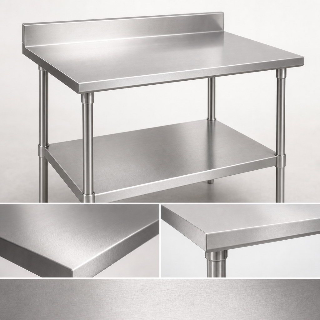 16-Gauge 300 Series Stainless Steel Top
