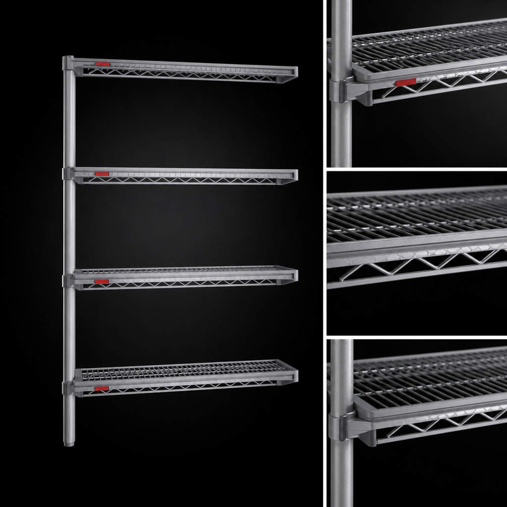 QuadTruss Wire Shelves
