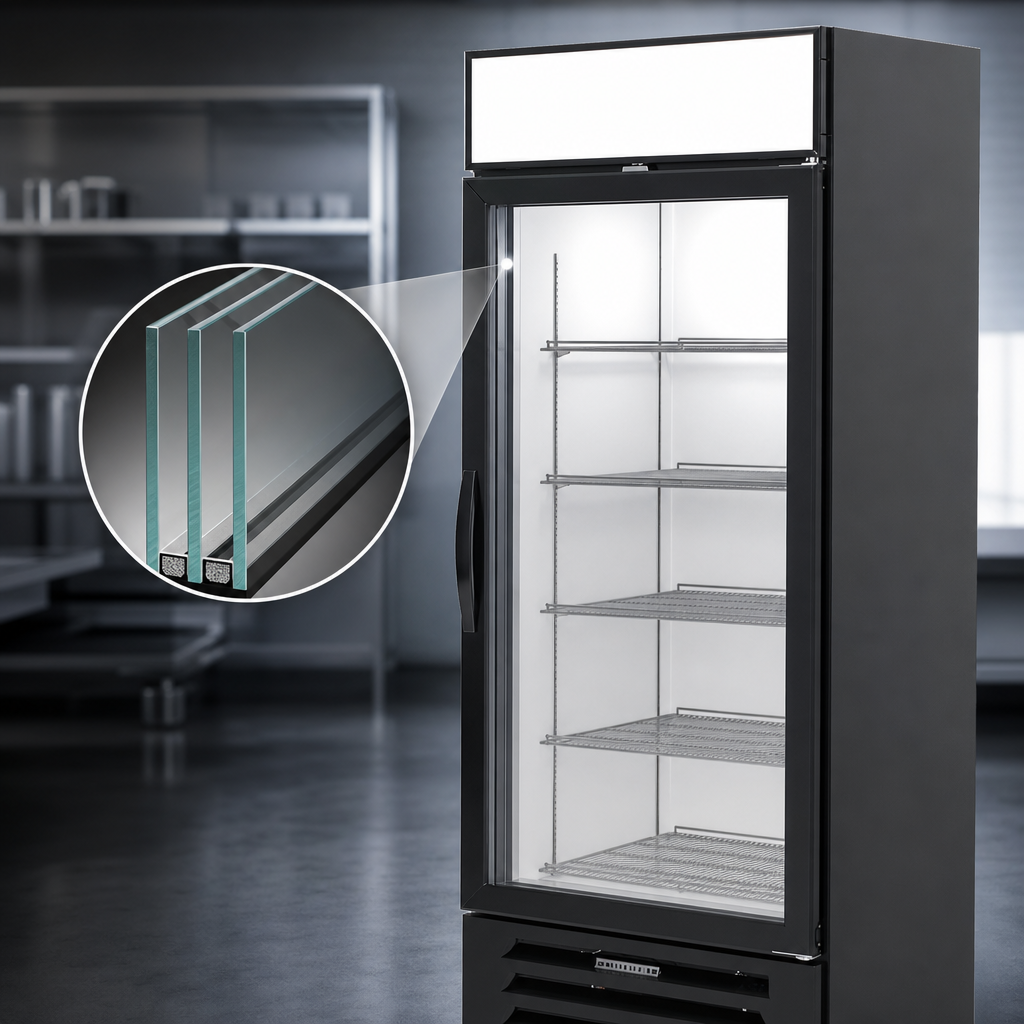 Triple-Pane Glass Door