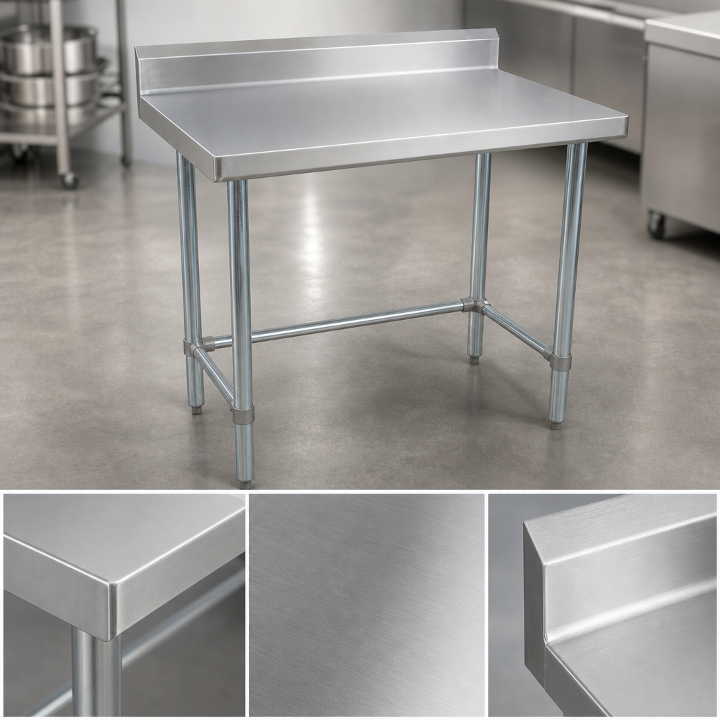 18-Gauge T-430 Stainless Steel Top