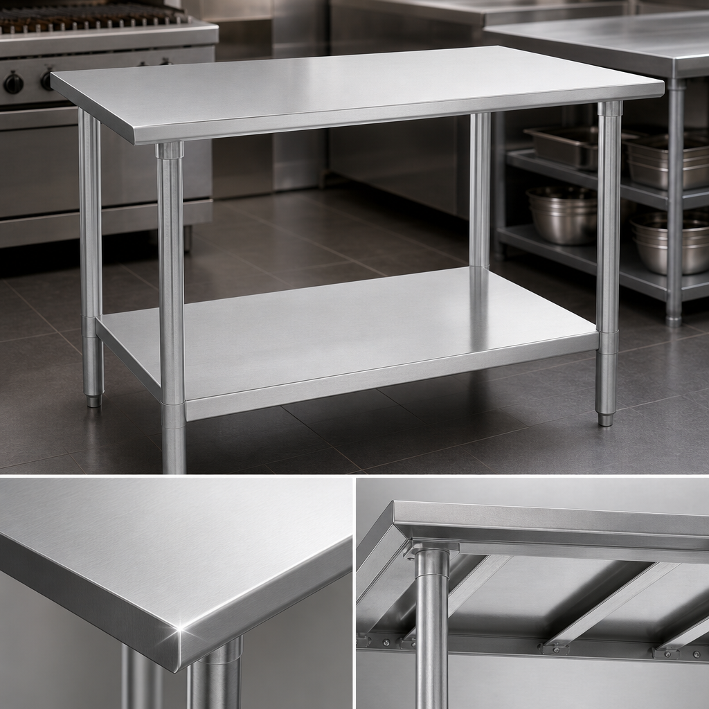 14-Gauge 300 Series Stainless Steel Top