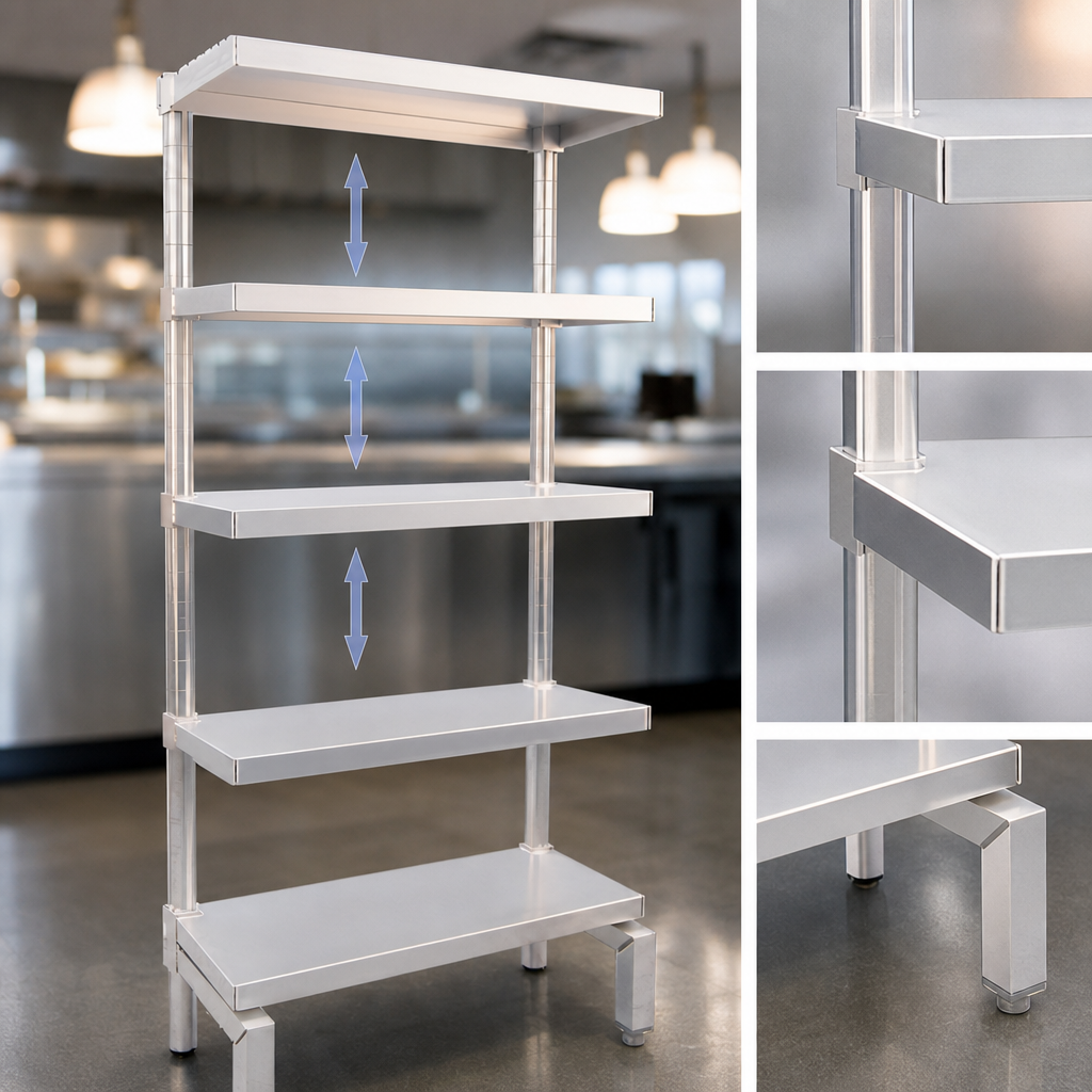 Solid Adjustable Shelves