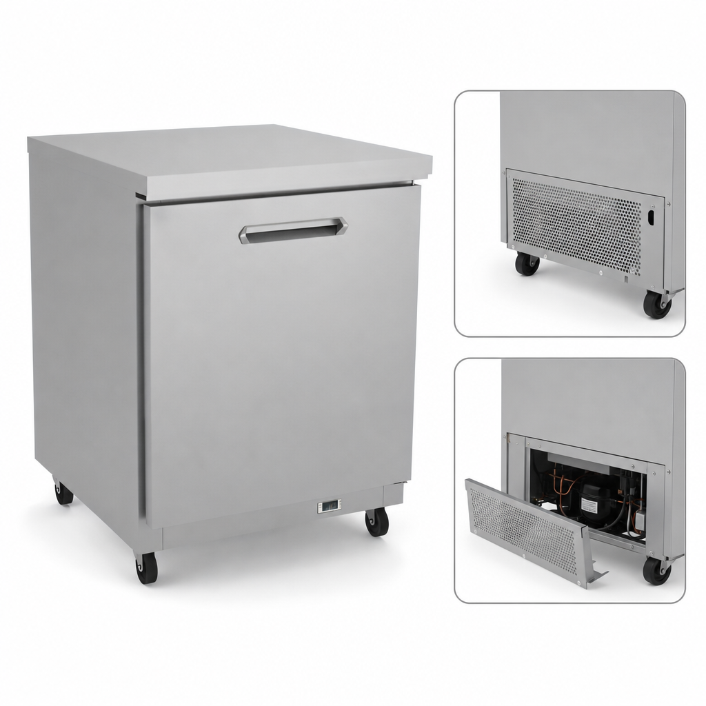 Rear-Bottom Self-Contained Refrigeration