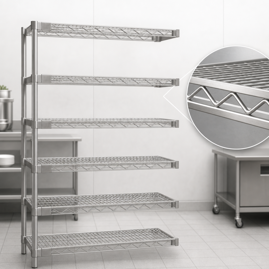 Patented QuadTruss® Shelf Design