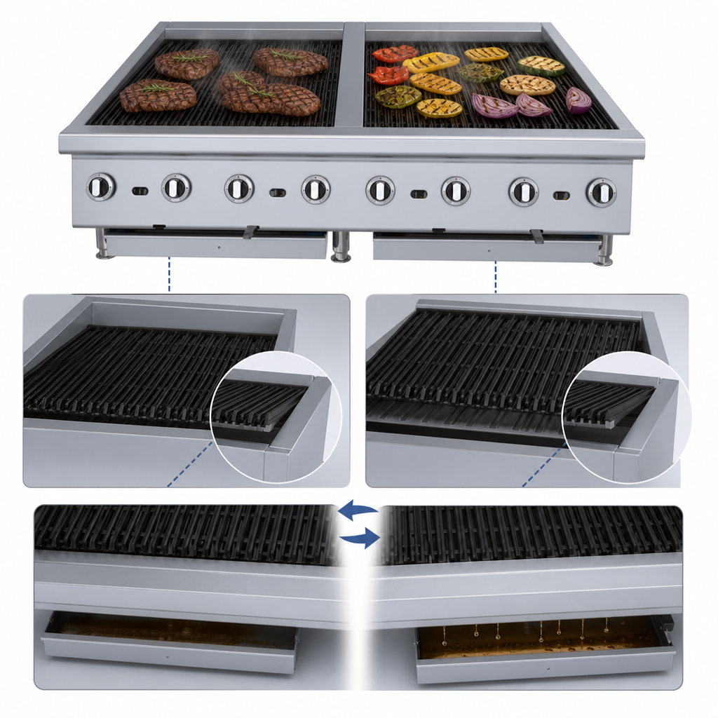 Adjustable Cast Iron Grates