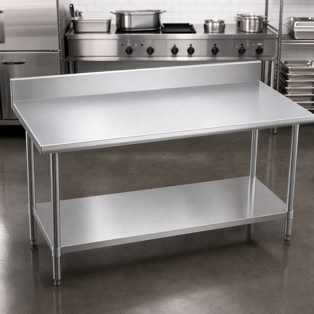 16-Gauge 400-Series Stainless Steel Top