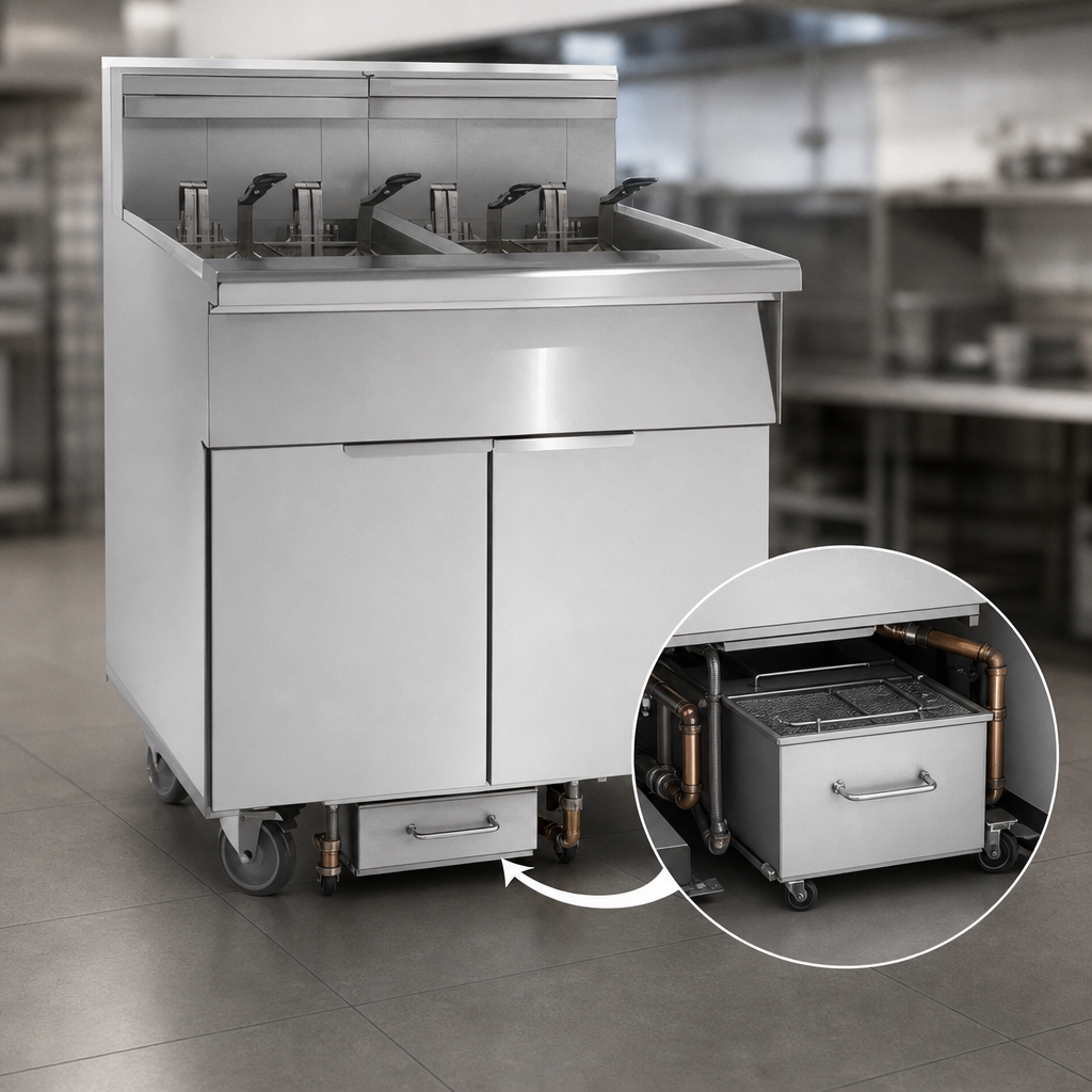 Built-In Space Saver Filter System