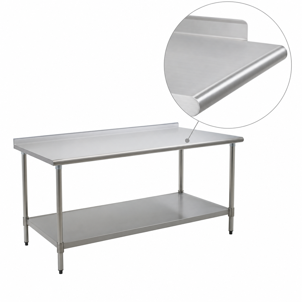 Rolled Front Edge