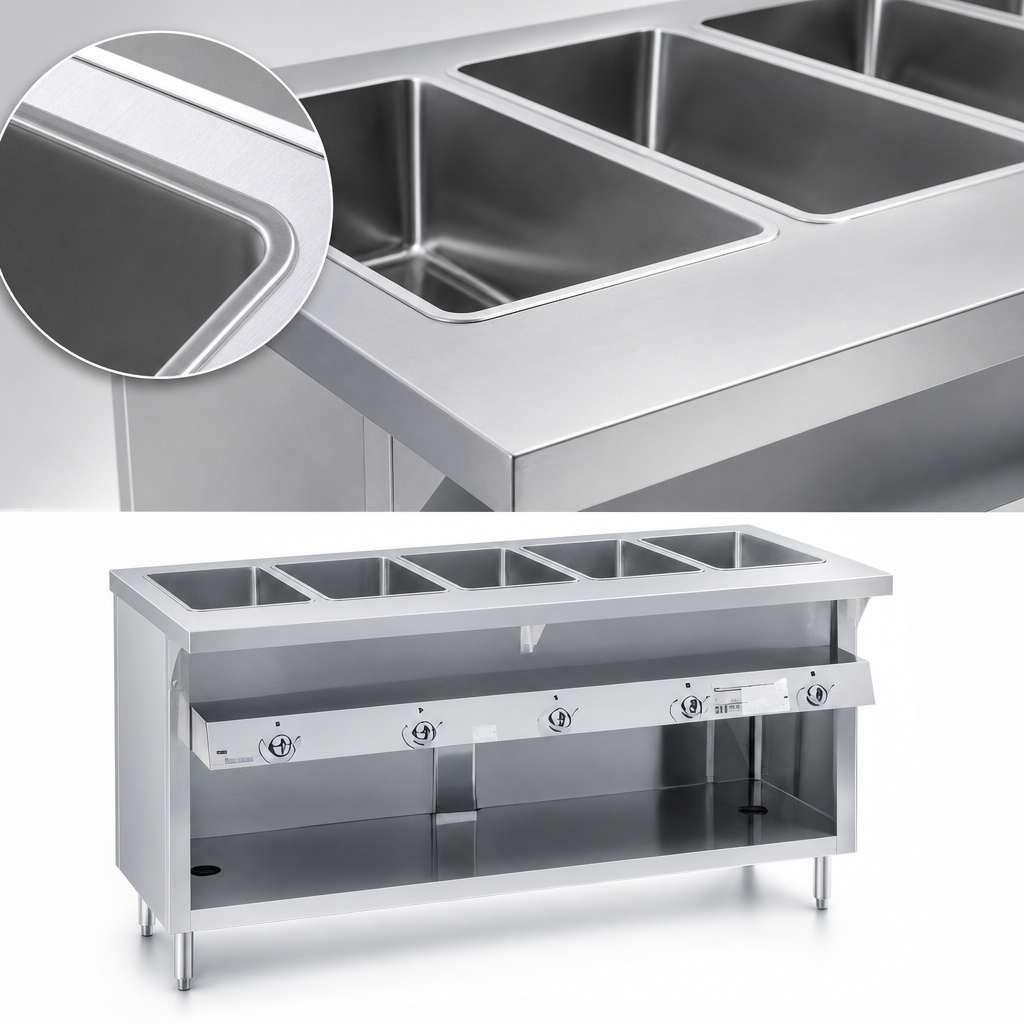 Durable Stainless Steel Top