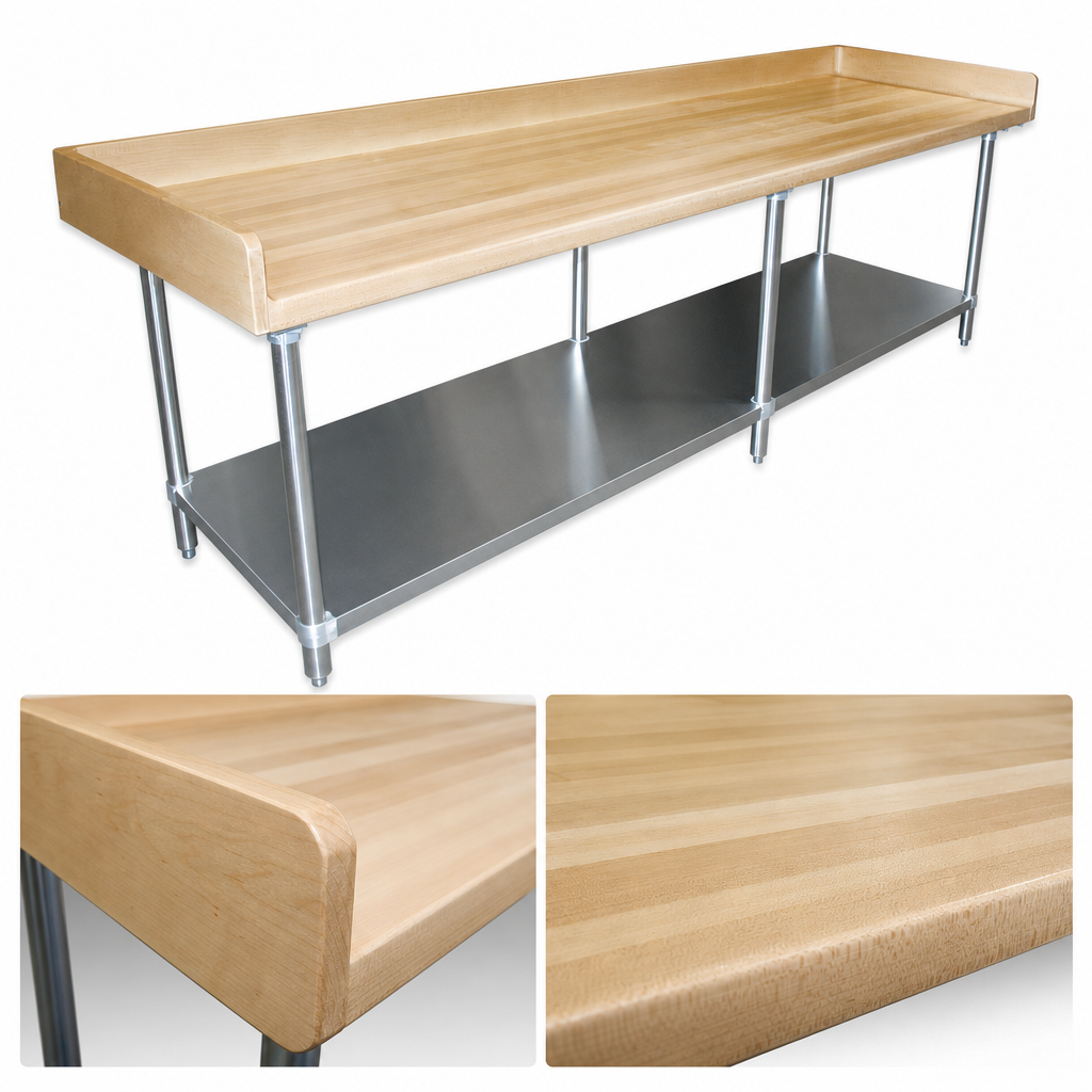 Wood Butcher Block Top