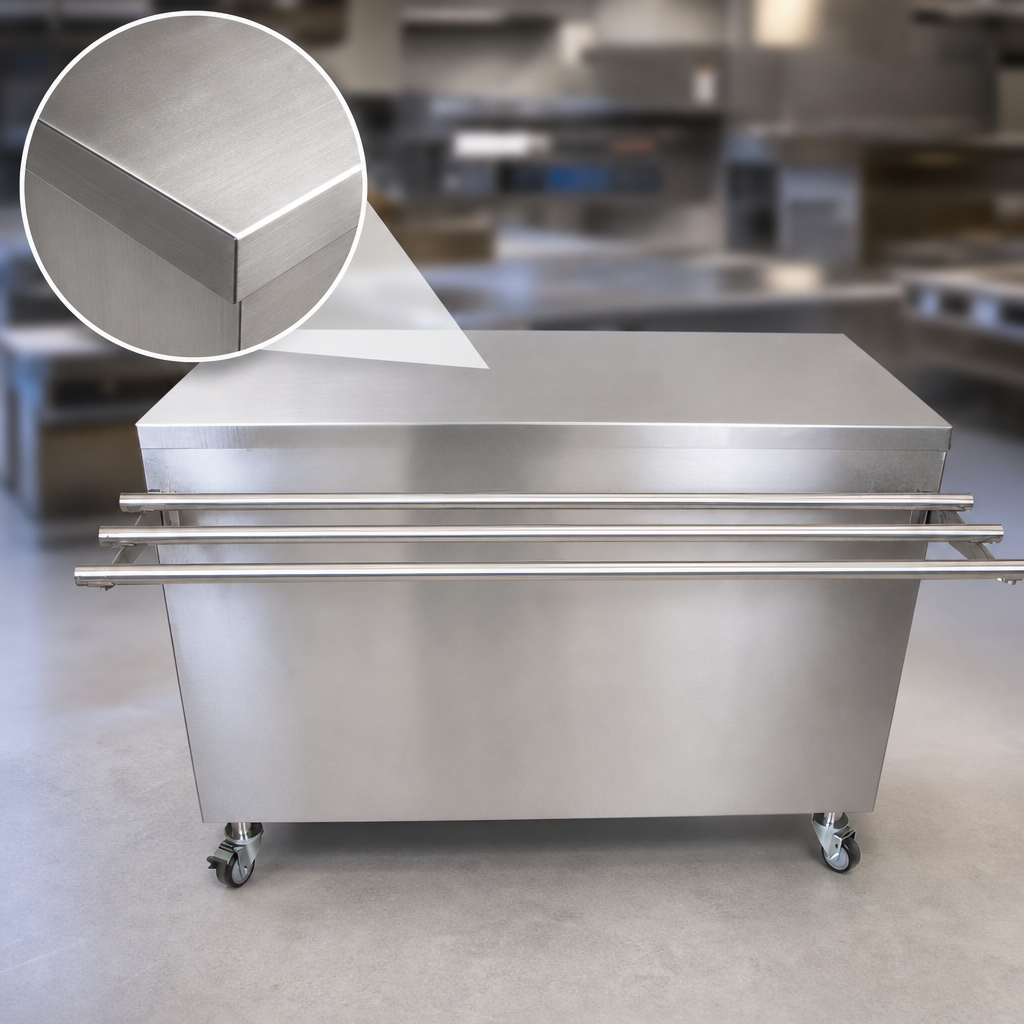 14-Gauge Stainless Steel Top