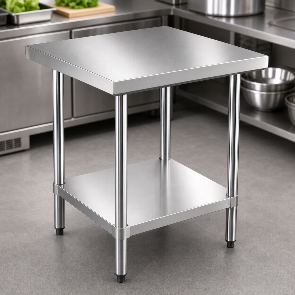 18-Gauge 304 Stainless Steel Top