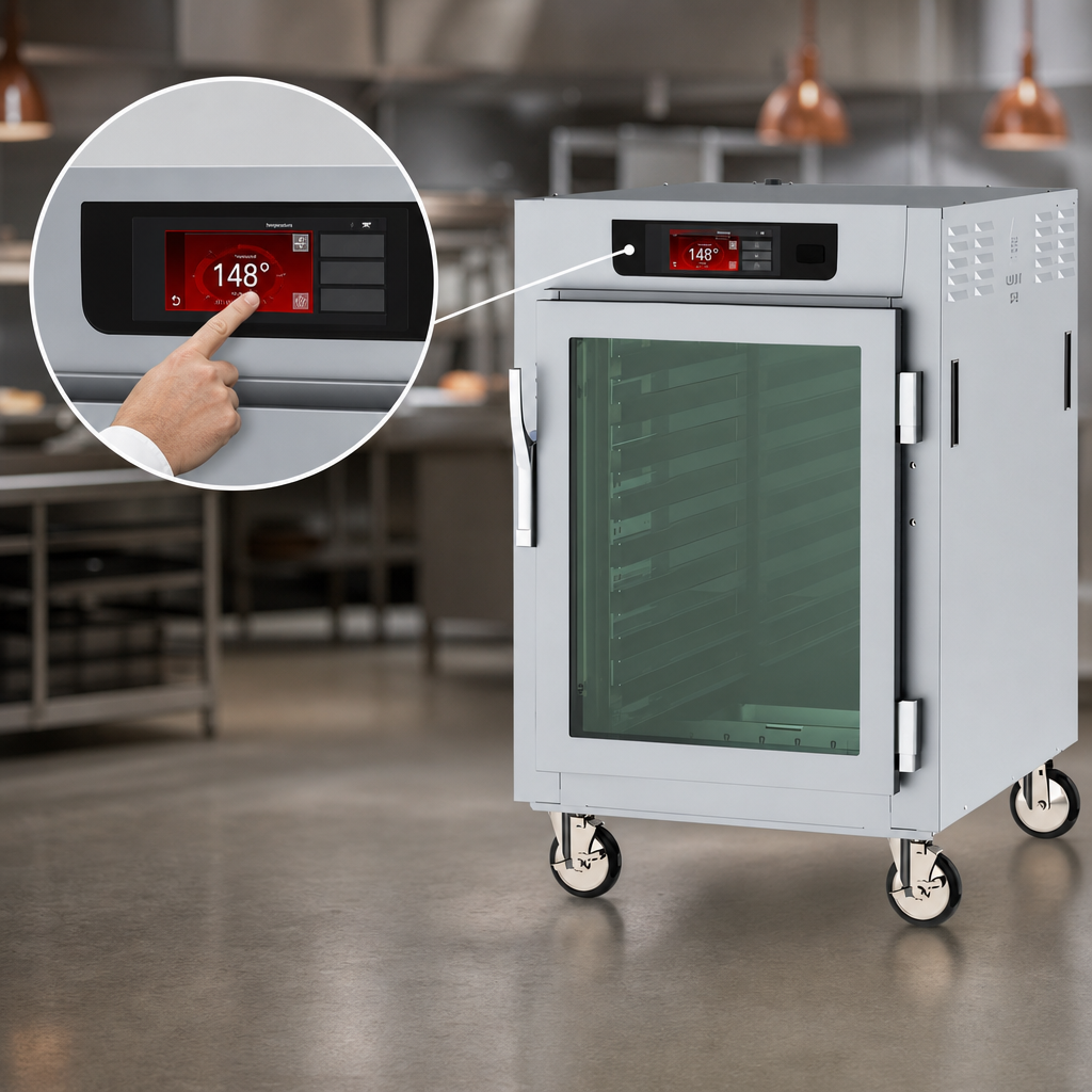 6.8-Inch Touchscreen Controls