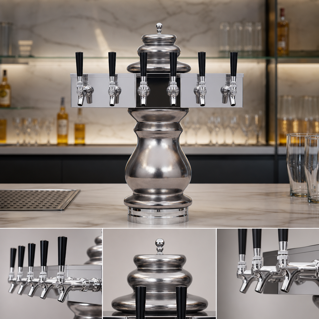 Six-Faucet Capacity