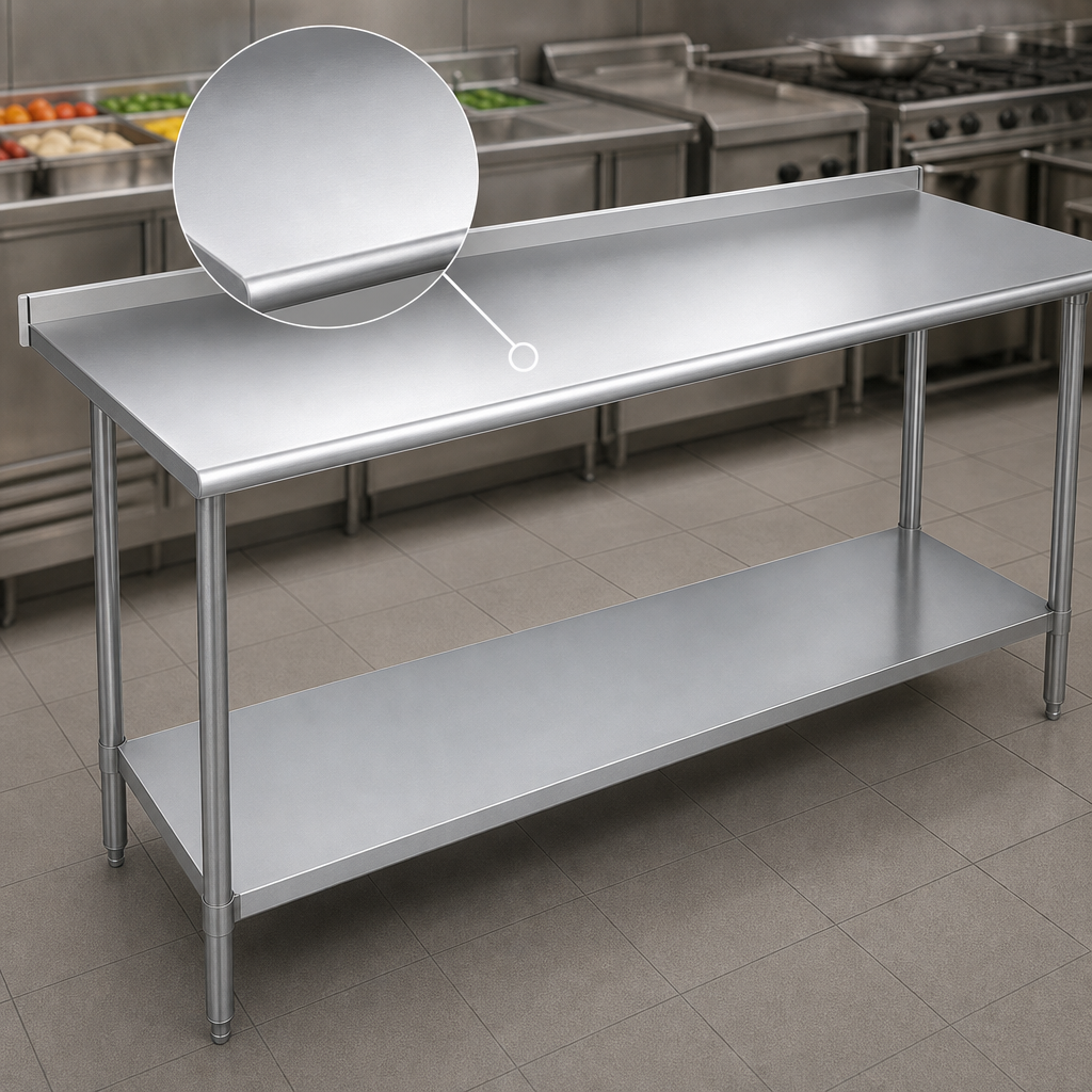 14-Gauge 300 Series Stainless Steel Top