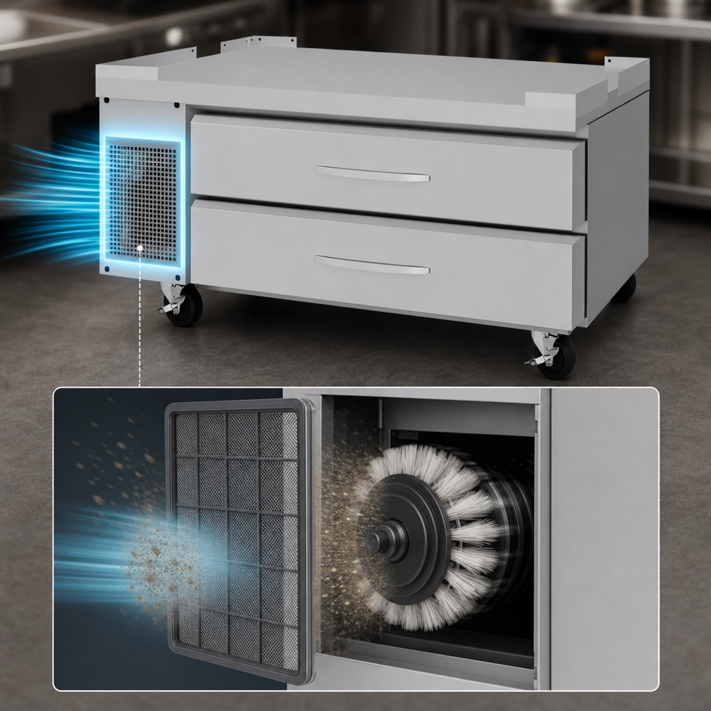 Self-Cleaning Condenser