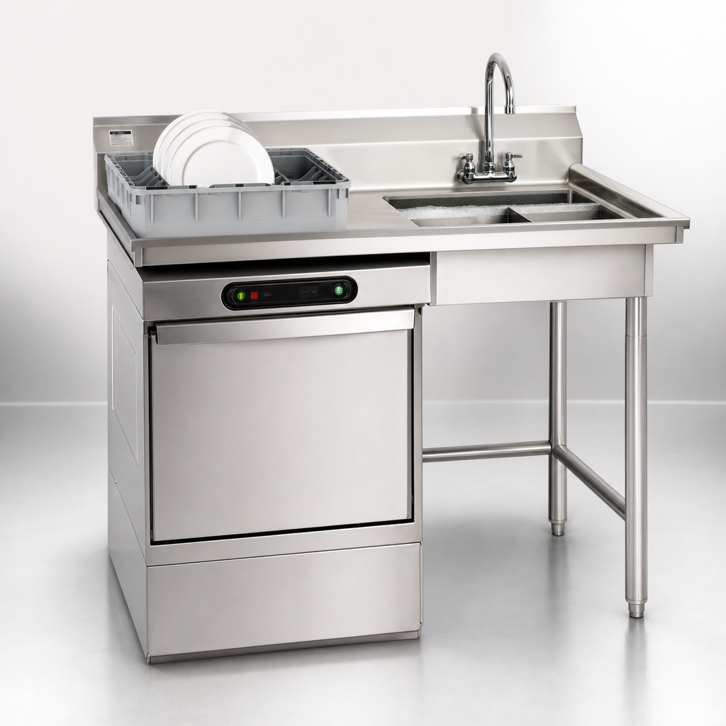 Left-Side Dishwasher / Right-Side Sink Layout