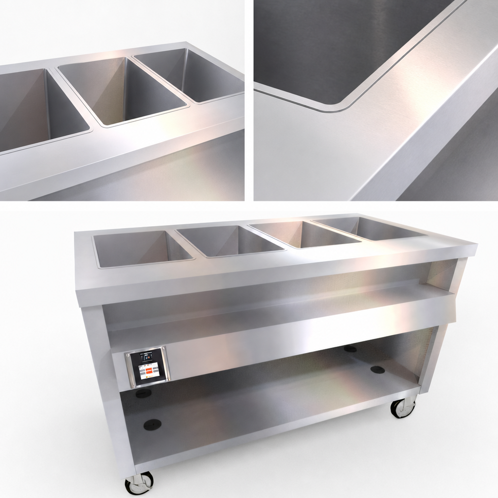 16 Gauge Stainless Steel Top