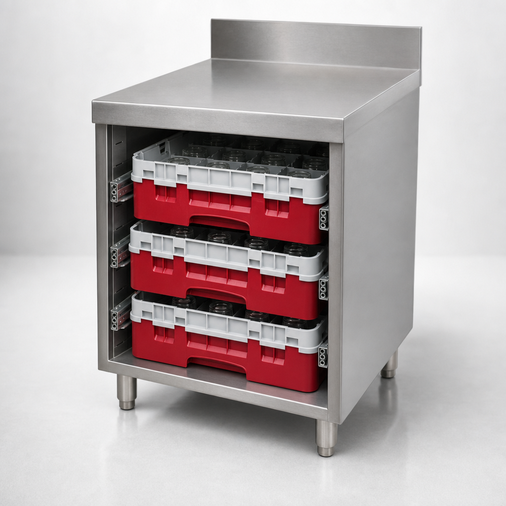 3-Rack Storage Capacity