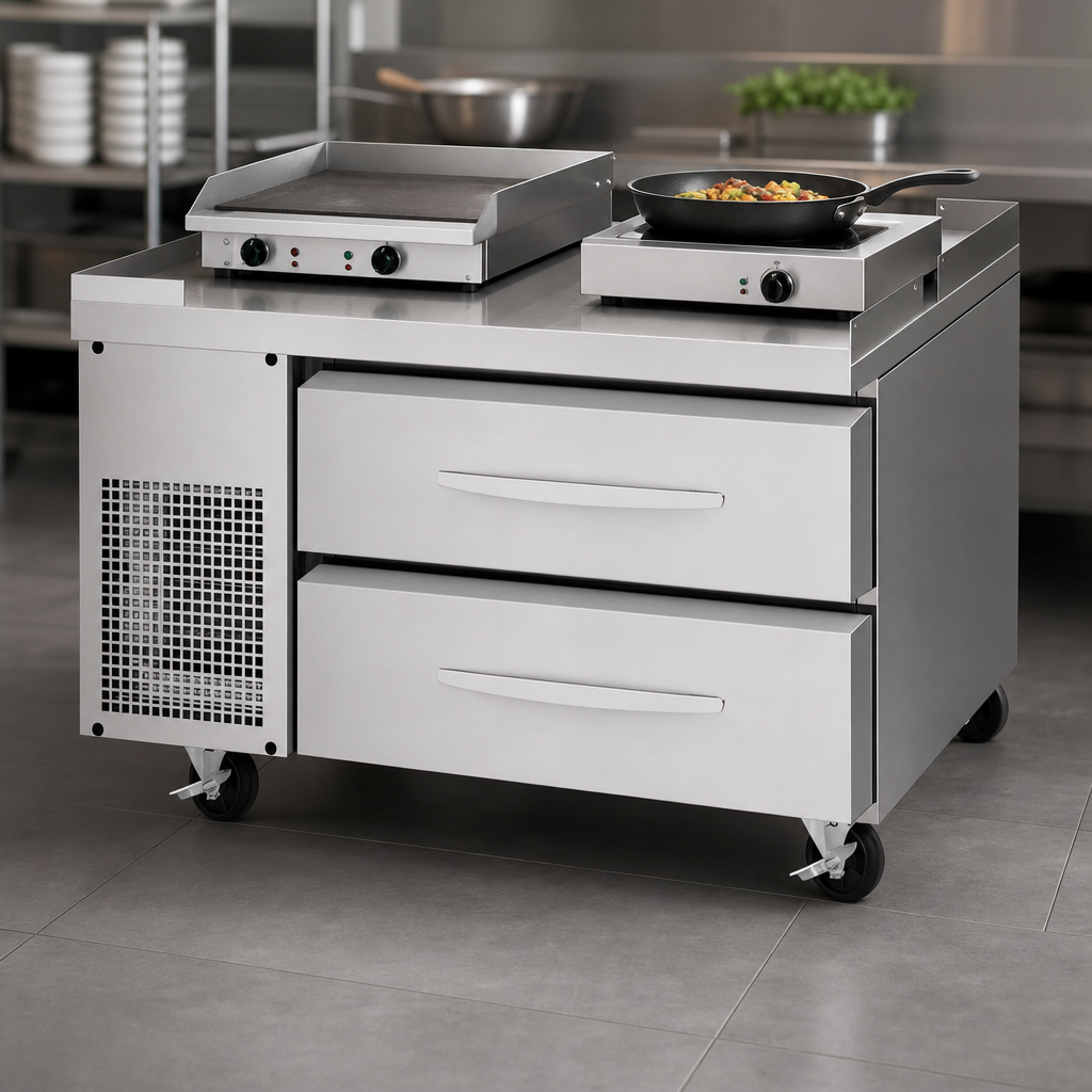 Stainless Steel Flat Top
