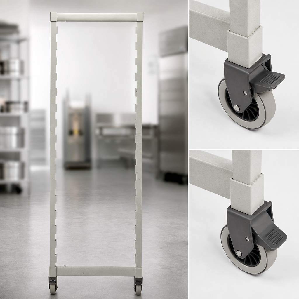 Rigid Total-Locking Casters