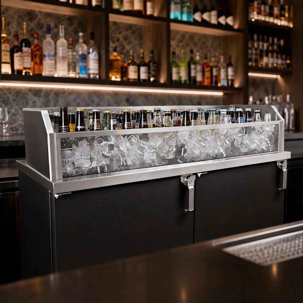 Back Bar Beverage Display