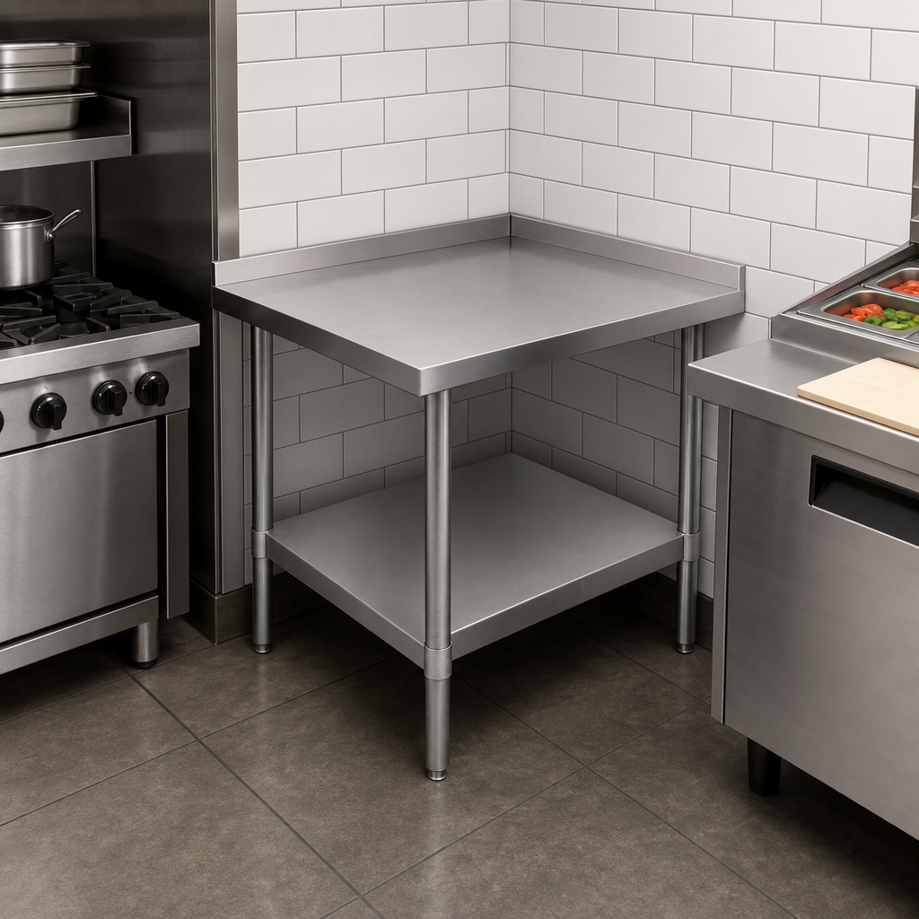 Corner Work Table Design