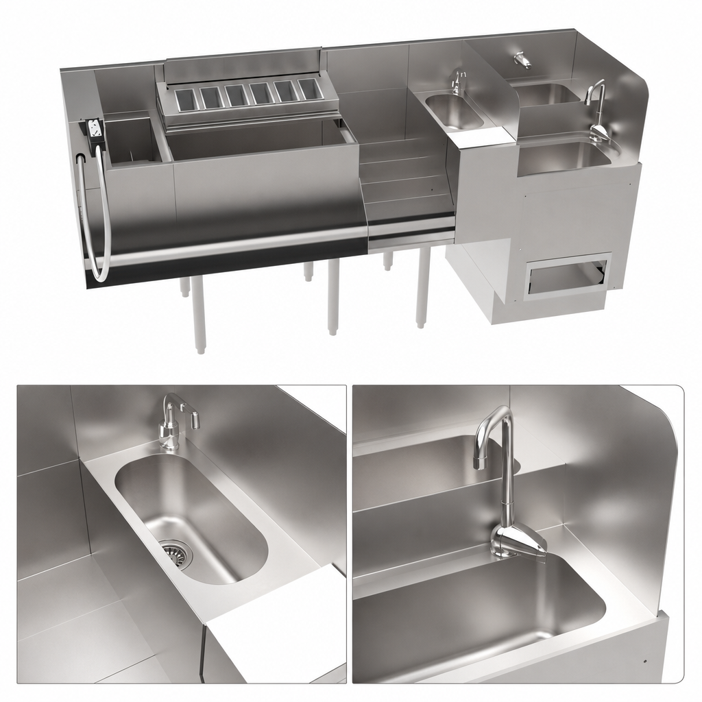 Hybrid Dual Sink