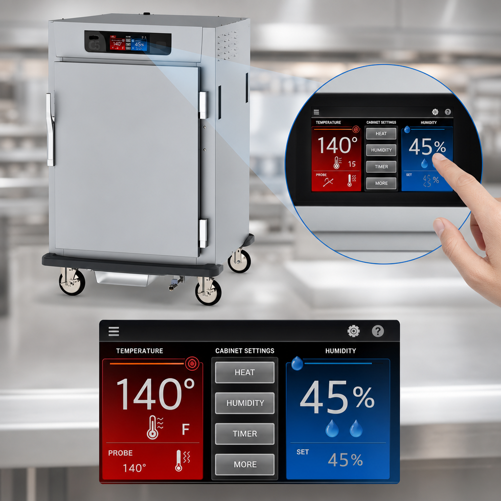 6.8-Inch Touch-Screen Interface